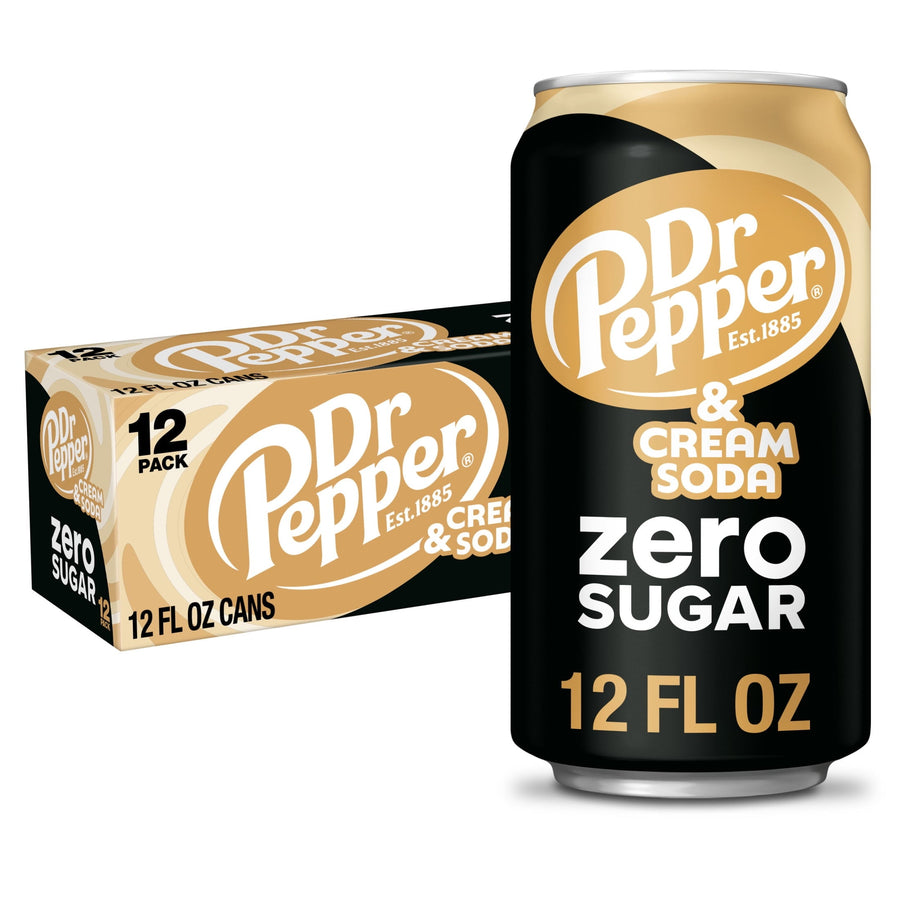 Dr Pepper & Cream Soda Zero Sugar - Bright Choice